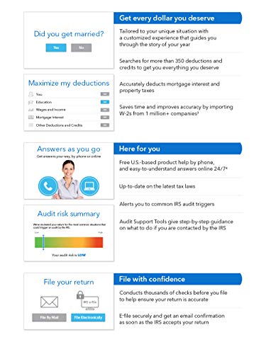 TurboTax Deluxe 2019 Tax Software [Amazon Exclusive] [PC/Mac Disc] - Thumbnail 3