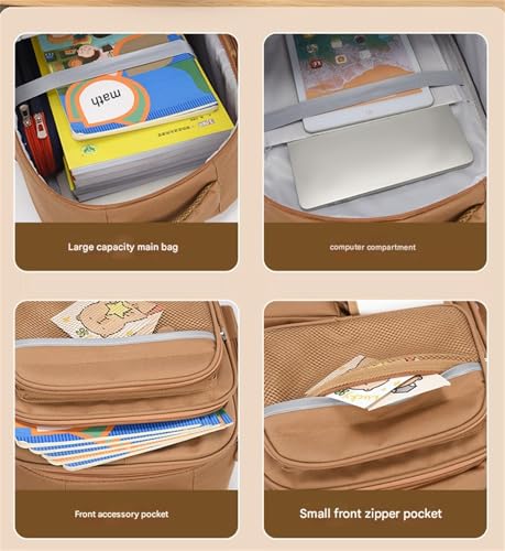 Capybara Backpack, Capibaras Mochilas De Capibaras Para Niña, Funny Backpack Supplies Waterproof (Large)4