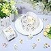 Whaline 1000Pcs Wildflower Stickers Colorful Floral Paper Decals Flower Bouquet Self-Adhesive Waterproof Stickers for Envelope Scrapbook Spring Wedding Invitation Cards Birthday Party Decor, 2 Rolls