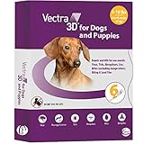 Vectra 3D Gold for Extra Small Dogs 5 - 10 Pounds (6 Doses)