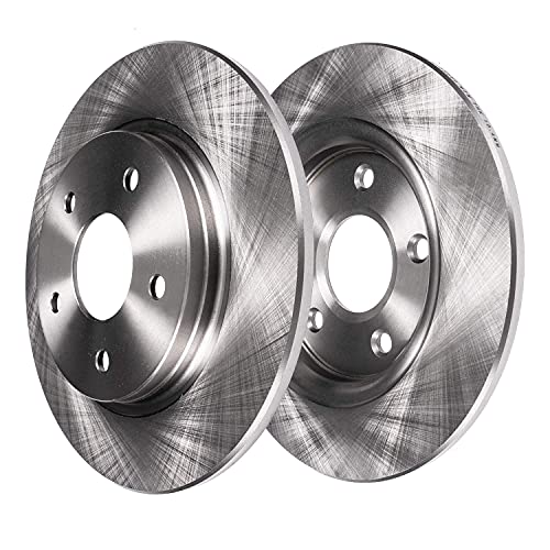 Image of Detroit Axle - REAR Brake Kit for 2016-2023 Mazda CX-5 Disc Brake Rotors Ceramic Brakes Pads 2017-22 Replacement