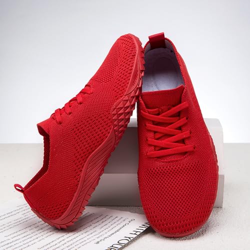 Image of Barefoot Shoes Women Tennis Gym Zero Drop Trail Minimalist Sneakers | Zero Drop 丨Minimalist丨Lightweight Material丨Breathable Mesh丨Non-Slip丨Machine Washable