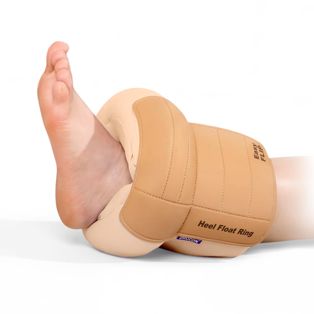 Protège-talon contre les points de pression, coussin de rehaussement de la cheville pour soulager les douleurs au talon et repose-pied, coussin de talon en mousse alvéolée pour personnes âgées