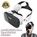 VR Headset 3D VR Glasses 360° Viewing Immersive Virtual Reality Headset with Headphone for iPhone 6/6 Plus 4.0 - 6.0 inches Android IOS Smartphones
