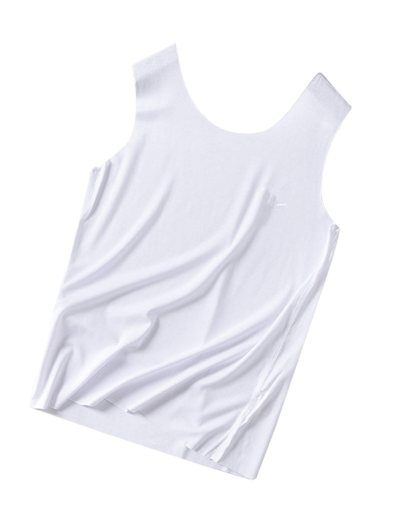 Legou Baby Infant Toddlers Seamless Soft Tank Top White