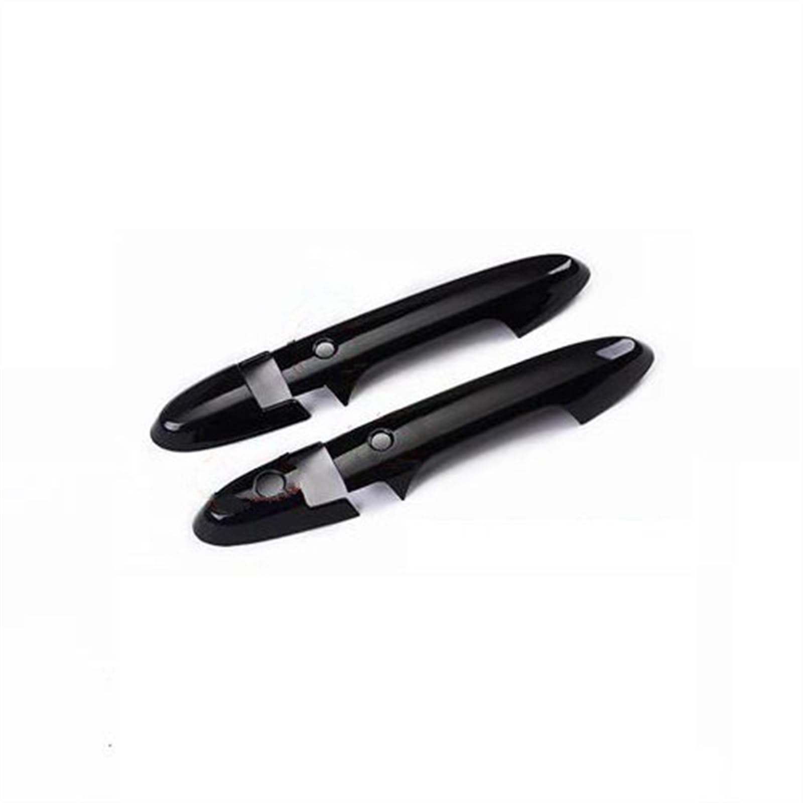 Noheeu Black C Car Styling Front Door Handle Bowl Cover Insert Trim Sticker Abs Chrome For Hr-V Hrv For Vezel 2014-2018 C1021(Black C)