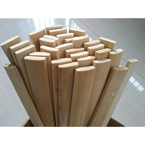 Tiger Shaft 60pcsX 64.9" Bamboo Strips Varied Wide for Boat Frame and Bows Building Wholesale Amounts (3) Cover