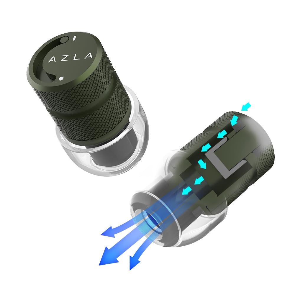 Amazon | AZLA POM1000 II Military ポム栓 [音質優先 ライブ用耳栓