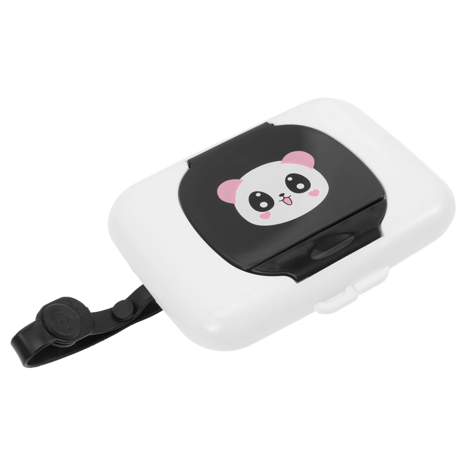 ERINGOGO Refillable Wet Tissue Storage Box Portable Wipe Holder with Rope for Cribs Strollers and Tables Easy to Clean Dispenser for Go Parents