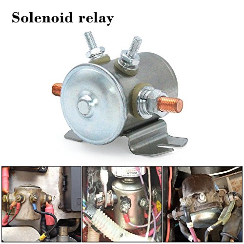 Anself 114208/114218 66-702 relé de solenóide de carrinho de golfe de dever contínuo 12V 150A