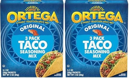 Image of Ortega Seasoning Mix, Taco, 3 Ounce (Pack of 2)