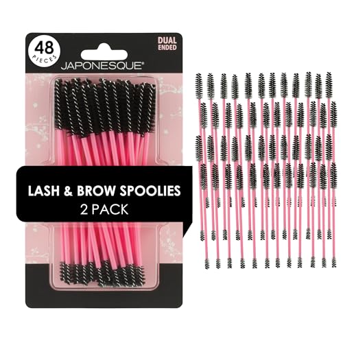 Outil de maquillage cils et sourcils avec peigne séparateur JAPONESQUE lot de 48 pièces