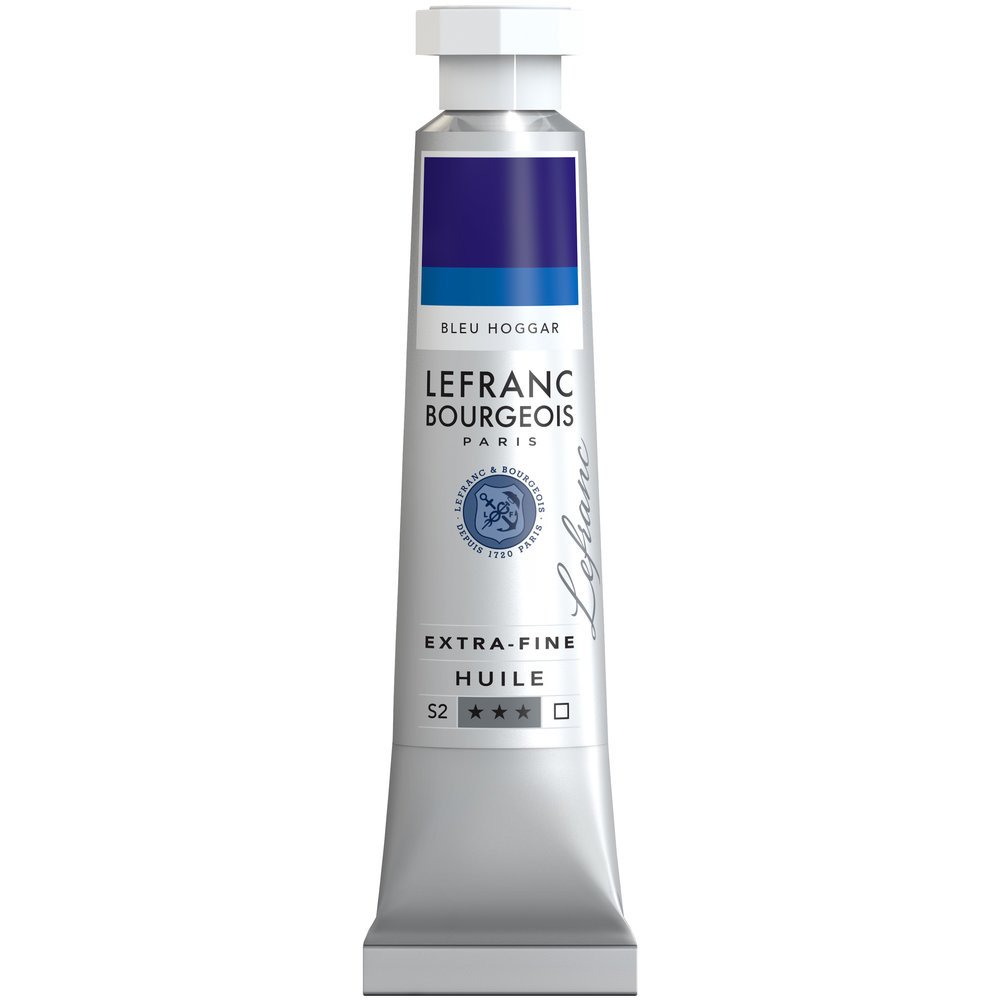 Lefranc & Bourgeois Extra Fine Lefranc Oil paints Artist Pigments, oil-based paint, Hoggarblau, 20 ml