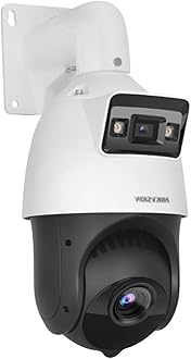 HIKV DS-2SE4C425MWG-E/14(F0) Tandem-Vu 4+4MP ACU-Sense Dual Lens Network Speed Dome PTZ PoE Camera with 25× Optical Zoom, DarkFighter & Color-VU Technology, AI Human/Vehicle Detection