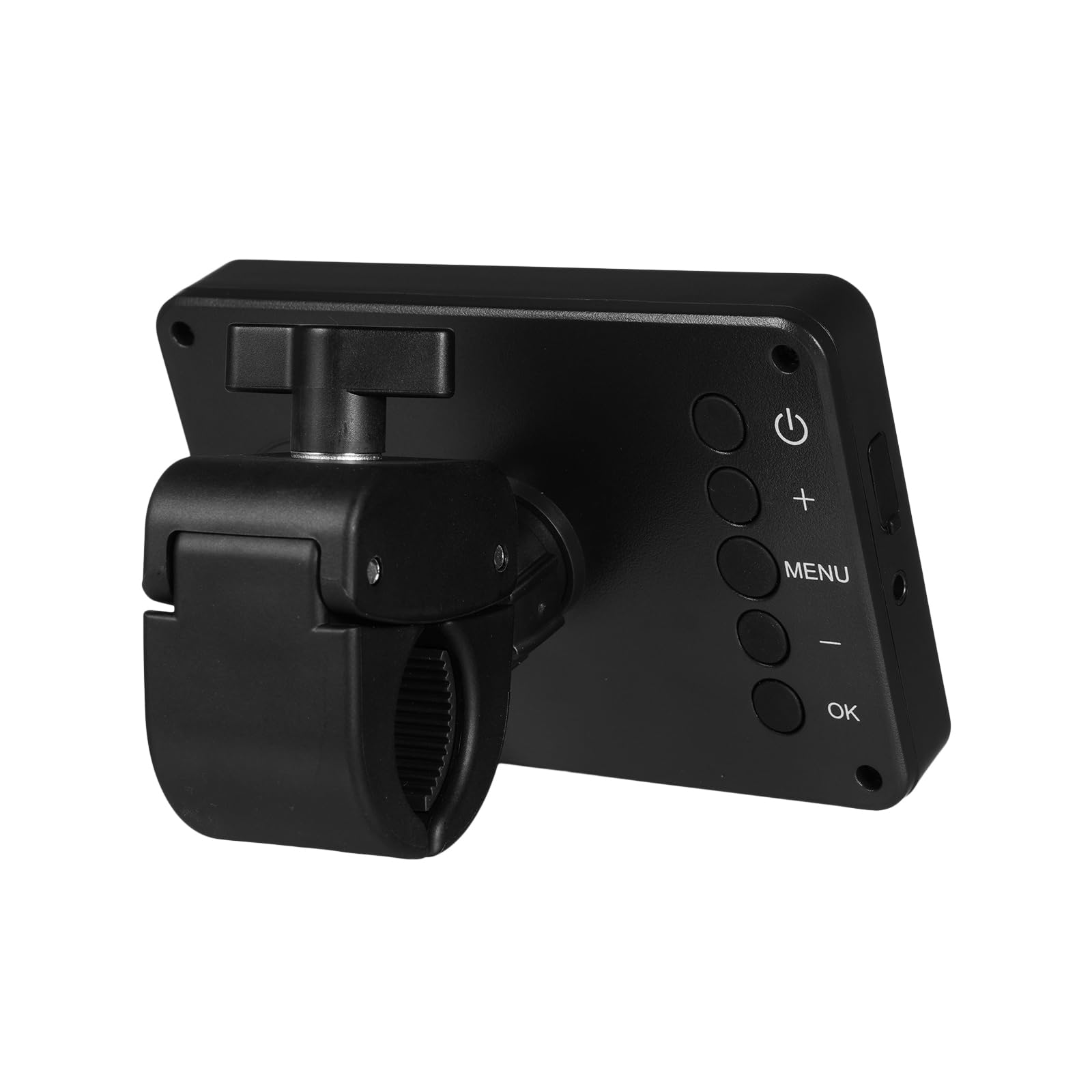Shkalacar Miroir de Guidon de Vélo,Caméra de recul de vélo Rechargeable 1080P avec Moniteur de 4,3'' Vision Nocturne, Grand Angle de 150 °, Support Rotatif à 360°,pour vélo de Montagne, vélo de Route