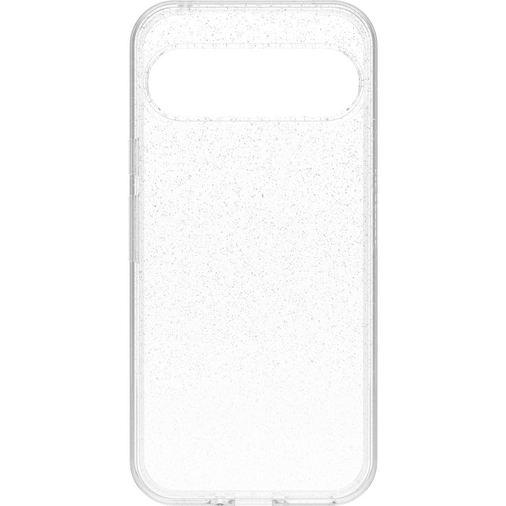 OtterBox Palomino Symmetry Series - Funda transparente Stardust (transparente/purpurina), ultra elegante, compatible con carga inalámbrica, bordes elevados para proteger la cámara y la pantalla