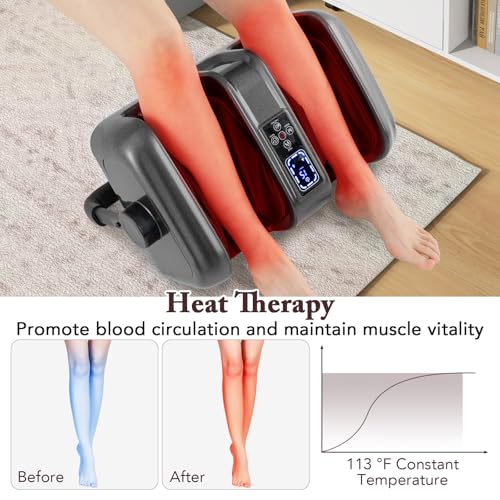 Image of ARLIME Foot Massager with Heat, Deep Kneading Shiatsu Massager Machine for Plantar Fasciitis Pain Relief Neuropathy Muscle Arm Relaxation, Foot and Calf Massager Gifts for Adults (Grey)