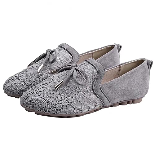 Stunner Womens Ballet Flats Lace Breathable Flats Comfortable Mesh Dress Flats2