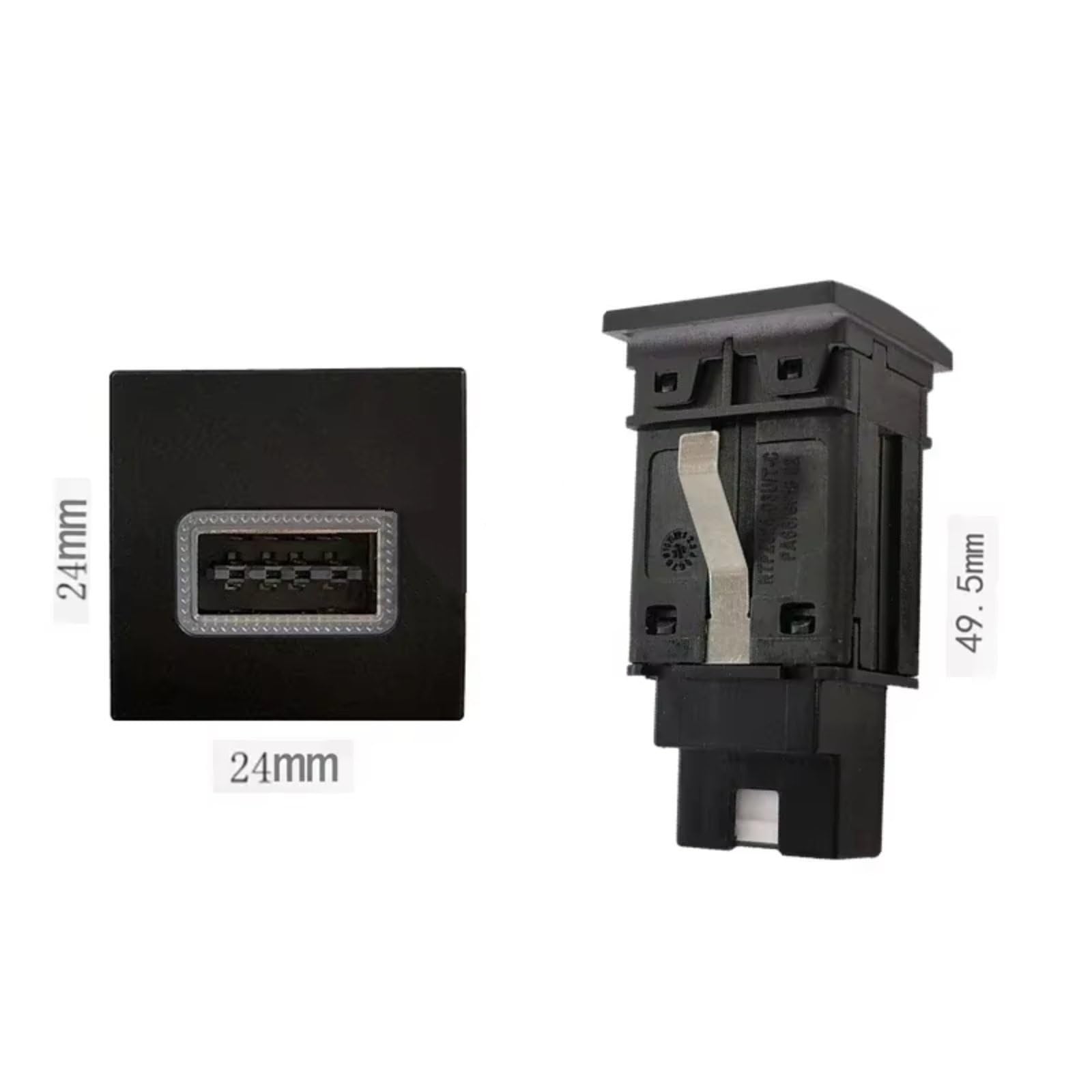 Porta USB Center Compatibile Con Per Golf 6 Per Jetta 5 2006-2012 Auto Caricabatterie PD Carica Rapida QC3.0 Adattatore Ricarica Telefono Automatico Presa USB