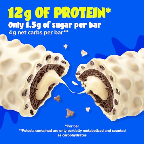 ahead Protein Bars Cookies and Cream Flavour 14x45g 12g Protein