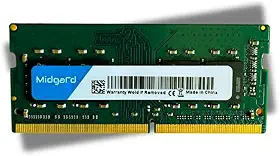 Memoria Midgard 8GB (1X8GB) DDR4 SODIMM 3200MHZ CL22 1,2V Para Notebook Laptop