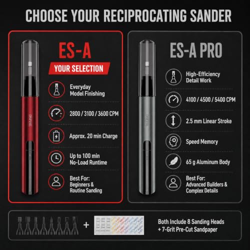 DSPIAE ES-A Electric Reciprocating Mini Sander