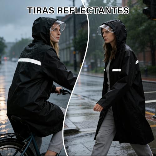 Impermeable con reflejante 8 Imagen adicional