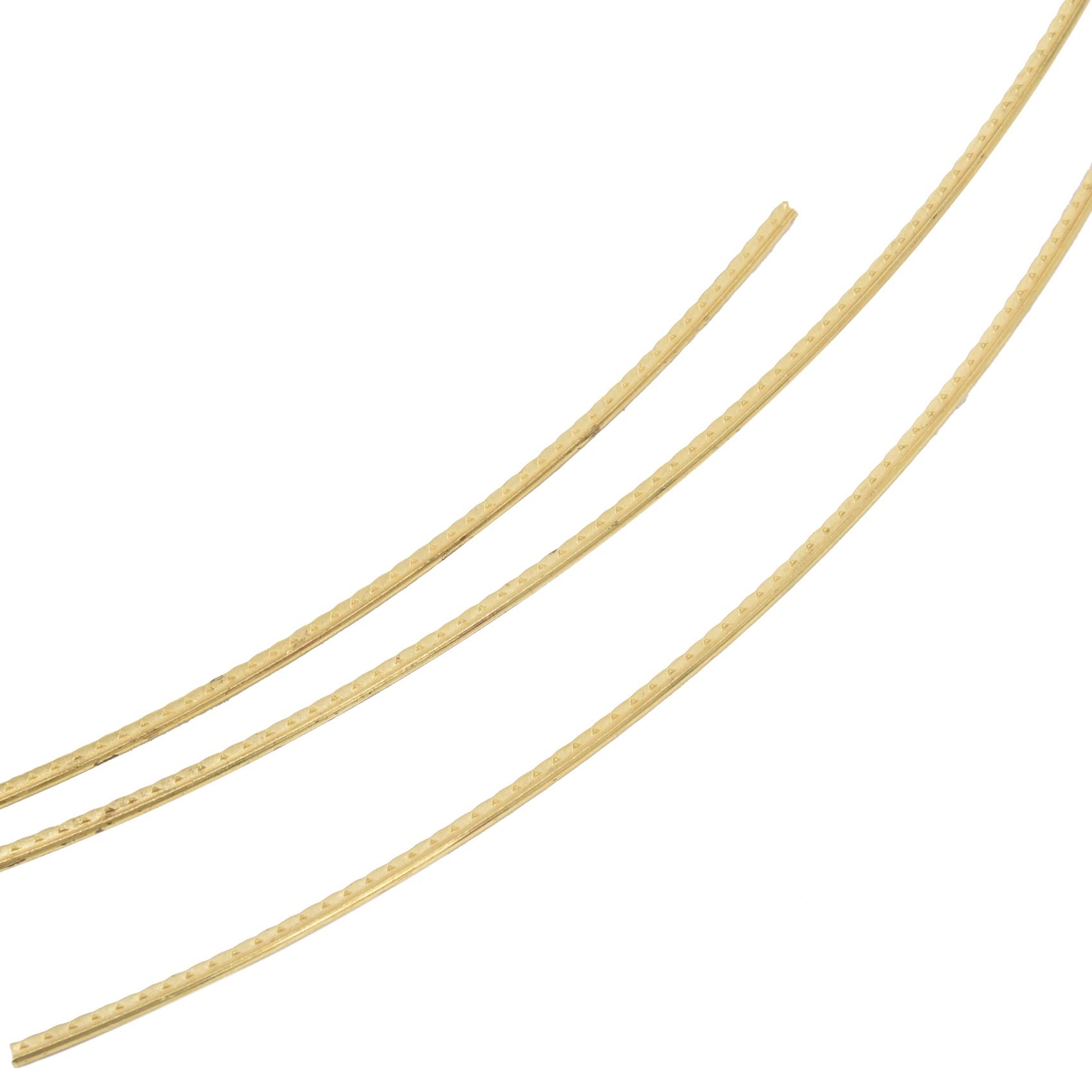 Bloepum 3X 8FT Acoustic Guitar 2.2mm Guitar Brass Fret Wire