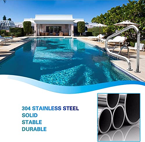 Barandal para piscina de acero inoxidable 304 miniatura 3