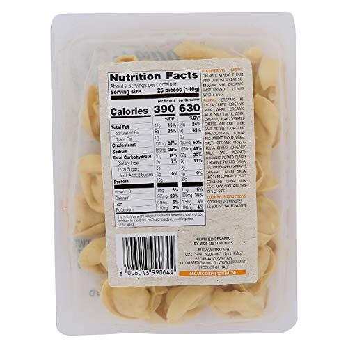Bertagni Organic Cheese Tortellini, 8 Oz #TOP1