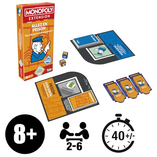 Monopoly Go To Jail Hasbro La Boite - vue 6