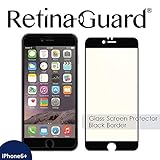 RetinaGuard Anti-blue Light Tempered Glass Screen protector for iPhone6S Plus / 6 Plus (Black border) - SGS & Intertek Tested - Blocks Excessive Harmful Blue Light, Reduce Eye Fatigue and Eye Strain