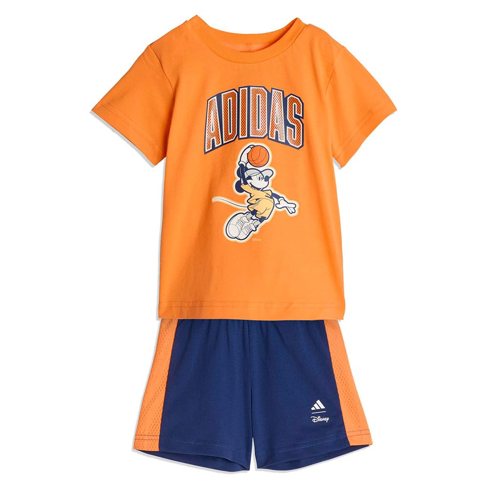 adidas Unisex Kids DISNEY MICKY MAUS T-SHIRT SET