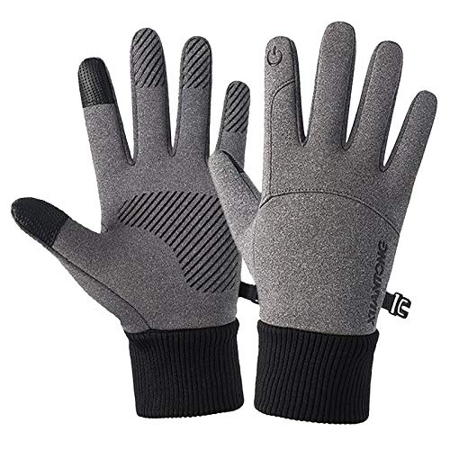Serenable Luvas de Inverno à Prova de Vento para Clima Frio à Prova de Vento E Tela de Toque Térmica