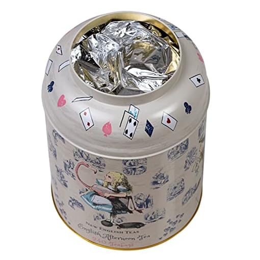 Vintage Alice in Wonderland tea caddy - Image 7
