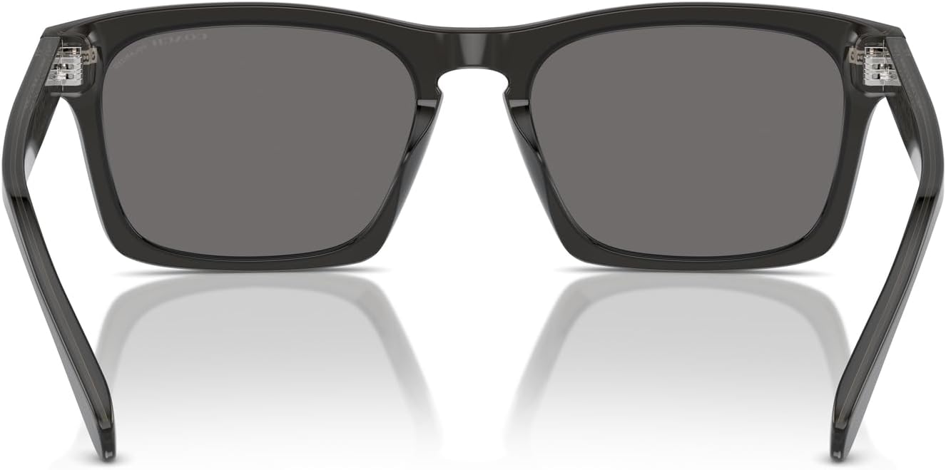 COACH mens Hc8397u Universal Fit Square Sunglasses