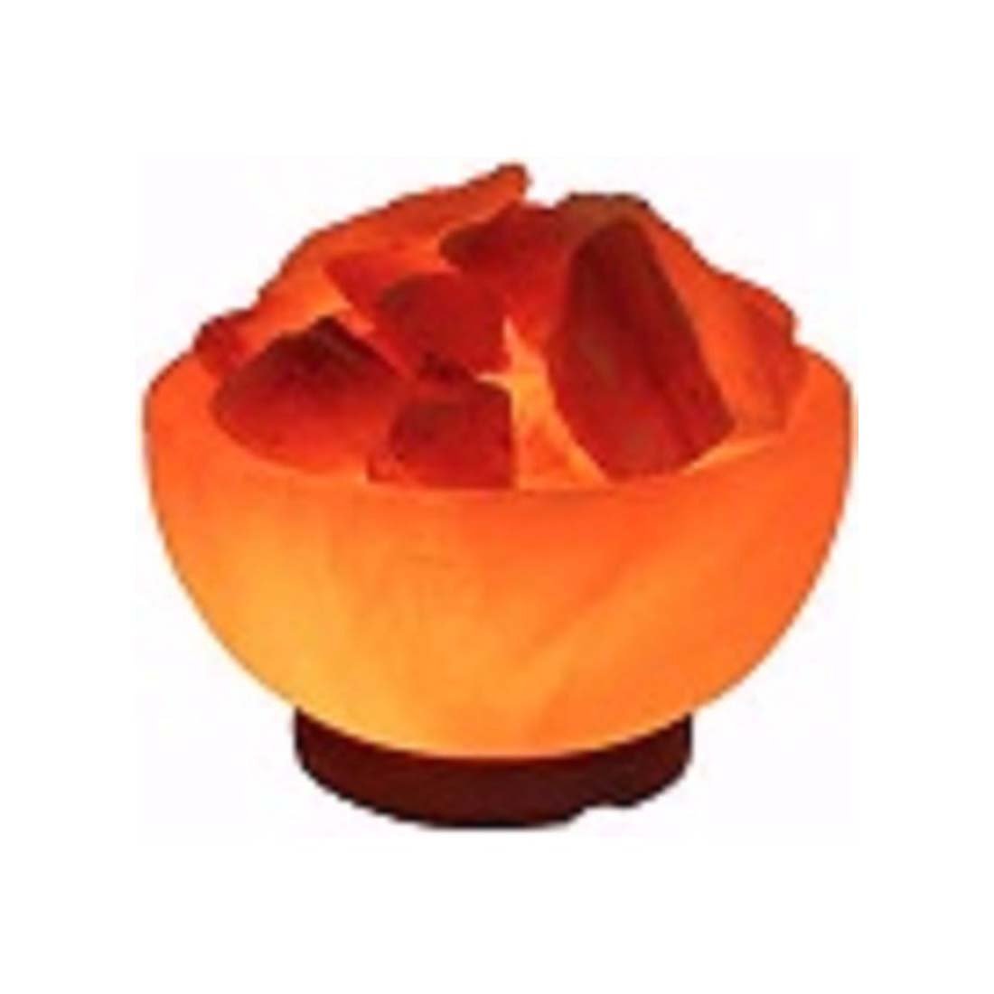 Royal Kurta Indian Handicrafts Export Rudra Universe Himayalayan Rock Salt Lamps (3 To 5 Kg) Bowl Shape