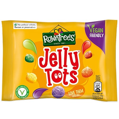 Rowntrees Jelly Tots - Pack of 6