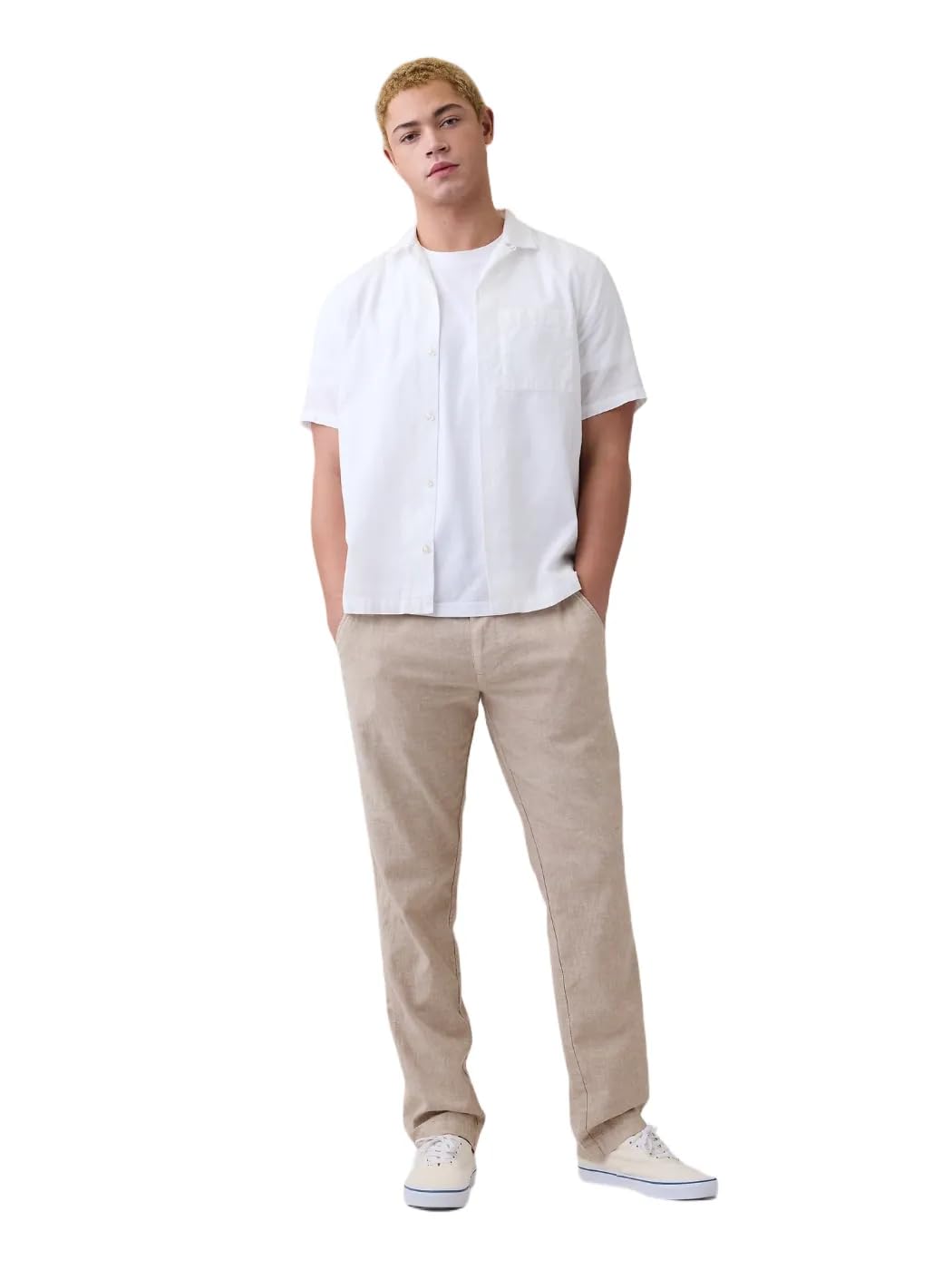 Gap Men's Linen Straight Pant