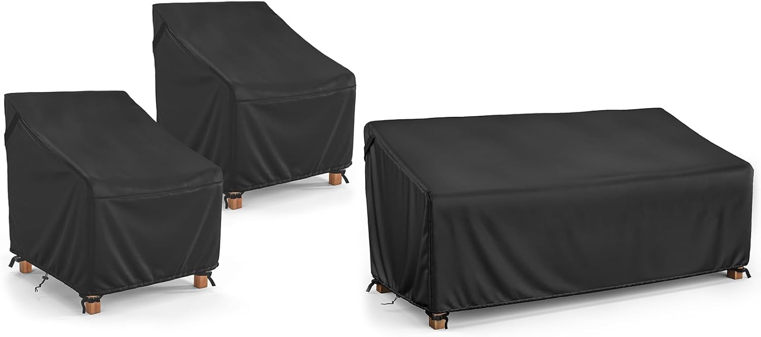 MR. COVER 38Inch Lounge Deep Seat Cover and 80Inch Patio