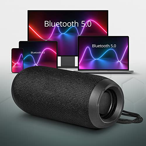 Defender Bluetooth Lautsprecher Enjoy S700, Tragbarer Musikbox Bluetooth 5.0 mit True Wireless Stereo, Freisprechfunktion, Bluetooth Box mit FM Radio, USB/MicroSD für Zuhause und Garten – Bild 5