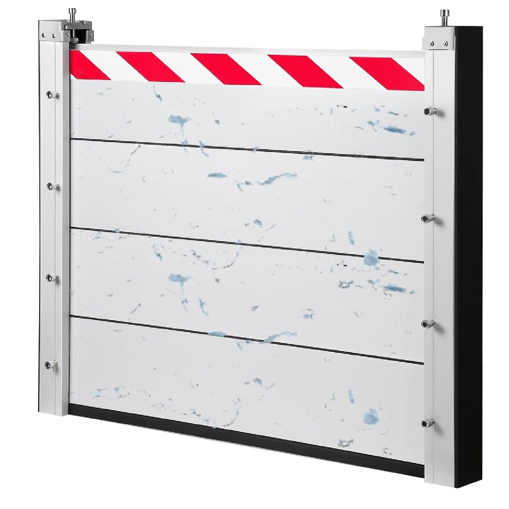 Barrière anti-inondation amovible de 182cm avec plaque de retenue d'eau