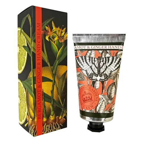 三和トレーディング English Soap Company イングリッシュソープカンパニー KEW GARDEN キューガーデン Luxury Hand Cream ラグジュアリーハンドクリーム Bergamot & Ginger ベルガモット&ジンジャーのサムネイル