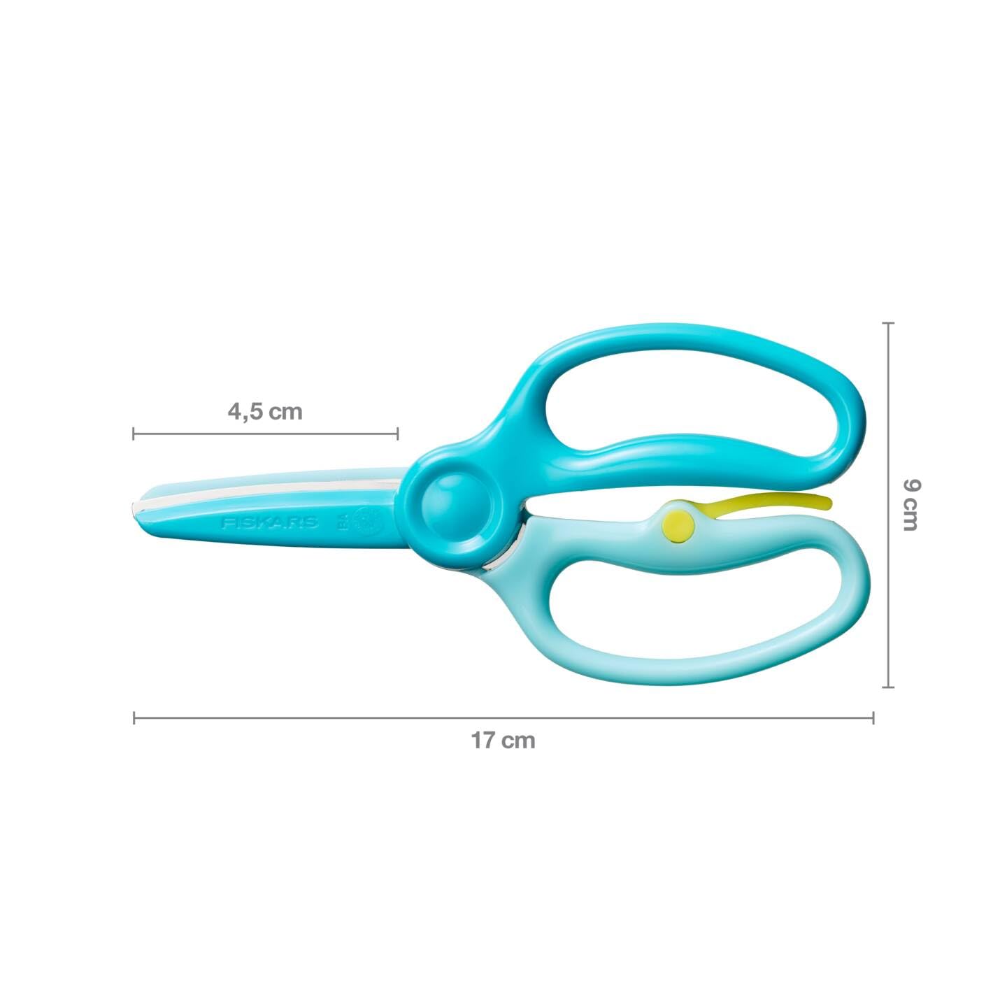 Fiskars children's scissors, From 3 years, for learning to cut Length: 13 cm - Image 2