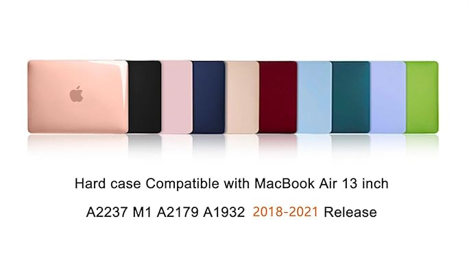 Amazon.com: MOSISO Compatible with MacBook Air 13 inch Case 2022