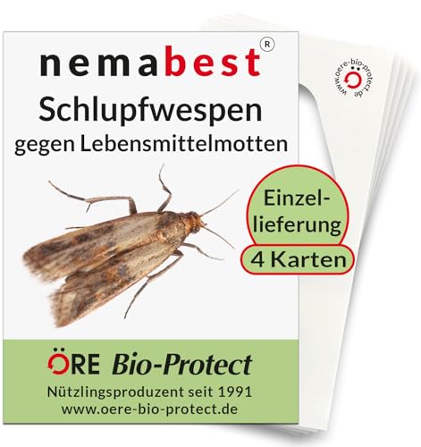nemabest® Schlupfwespen gegen Lebensmittelmotten...