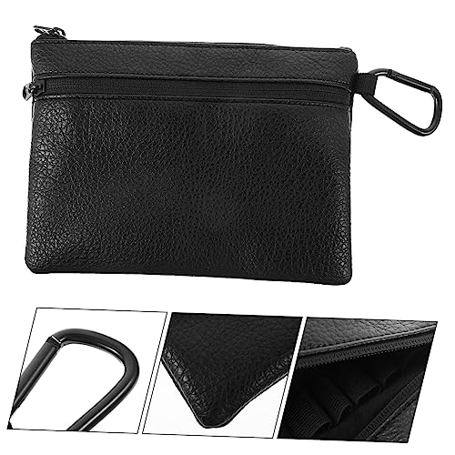 INOOMP Bolsa De Golfe Acessórios Ao Ar Livre Bolsa De Golfe De Couro Suporte Para Tee De Golfe Bolsa