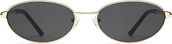 Retro Oval Sunglasses for Women Mens with Spring Hinge Sunnies AP3696