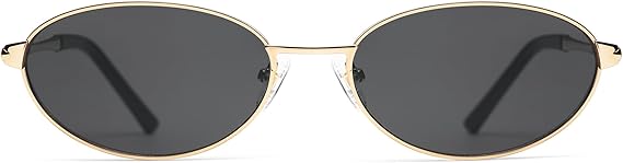 Retro Oval Sunglasses for Women Mens with Spring Hinge Sunnies AP3696