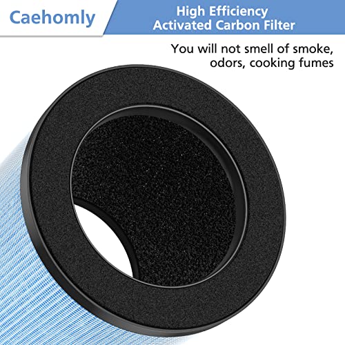 Image of OFFICIAL MJ002H Replacement Filter Compatible with POMORON MJ002H Air Puri-fier, H13 True Hepa Filter, Activated Carbon, Multi-Layer Filter, Compare Part MJ002H-RF, 2 Pack